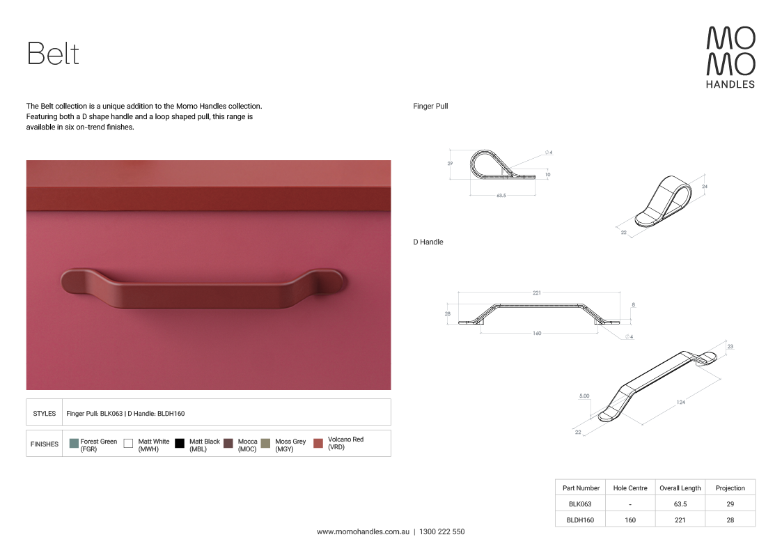 Momo Handles Line Drawing