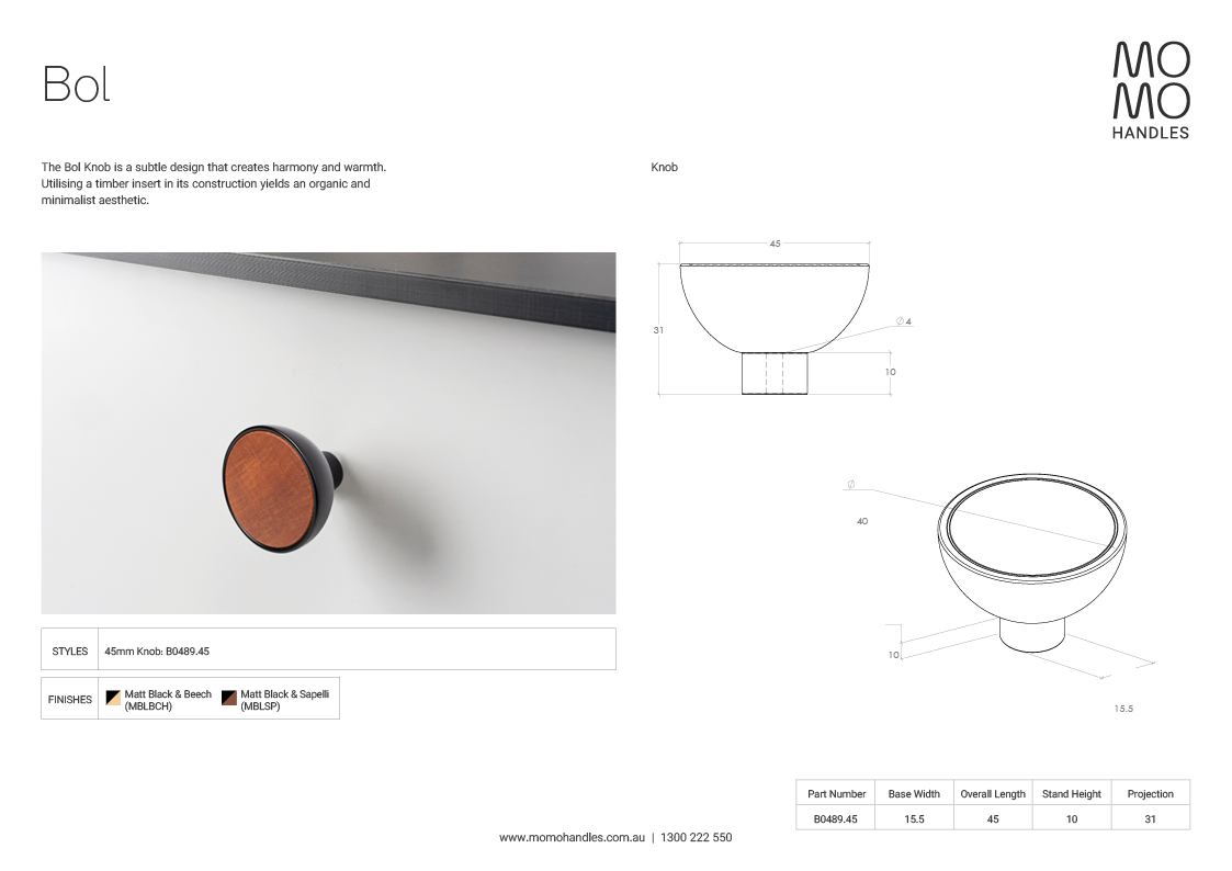 Momo Handles Line Drawing