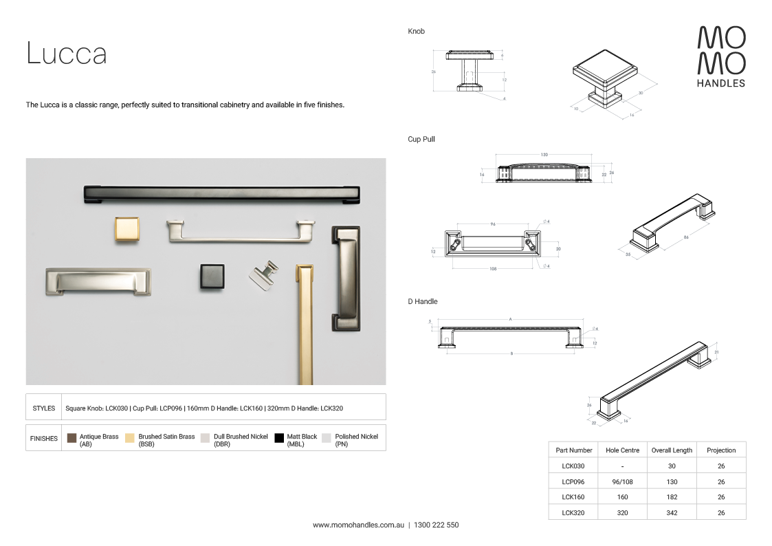 Momo Handles Line Drawing