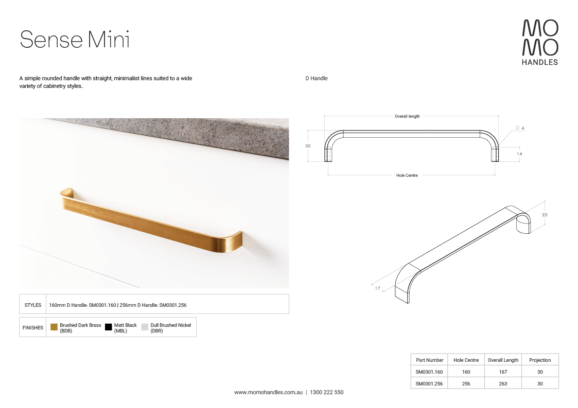Momo Handles Line Drawing