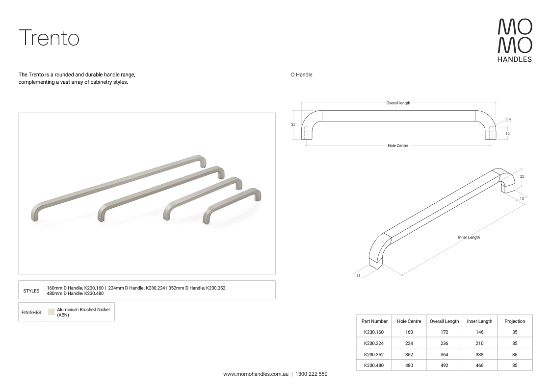 Momo Handles Line Drawing