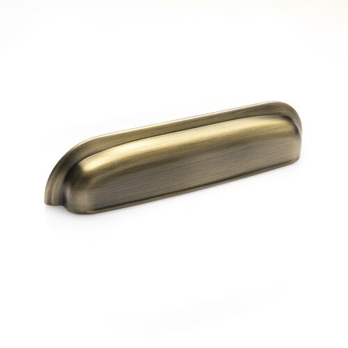 Momo New Hampton Cup Pull 160mm In Dark Brushed Brass